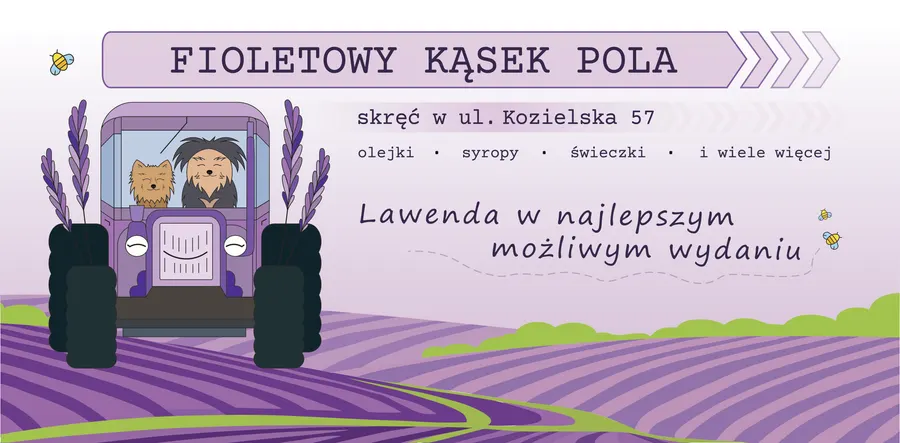 Marka Fioletowy Kąsek Pola