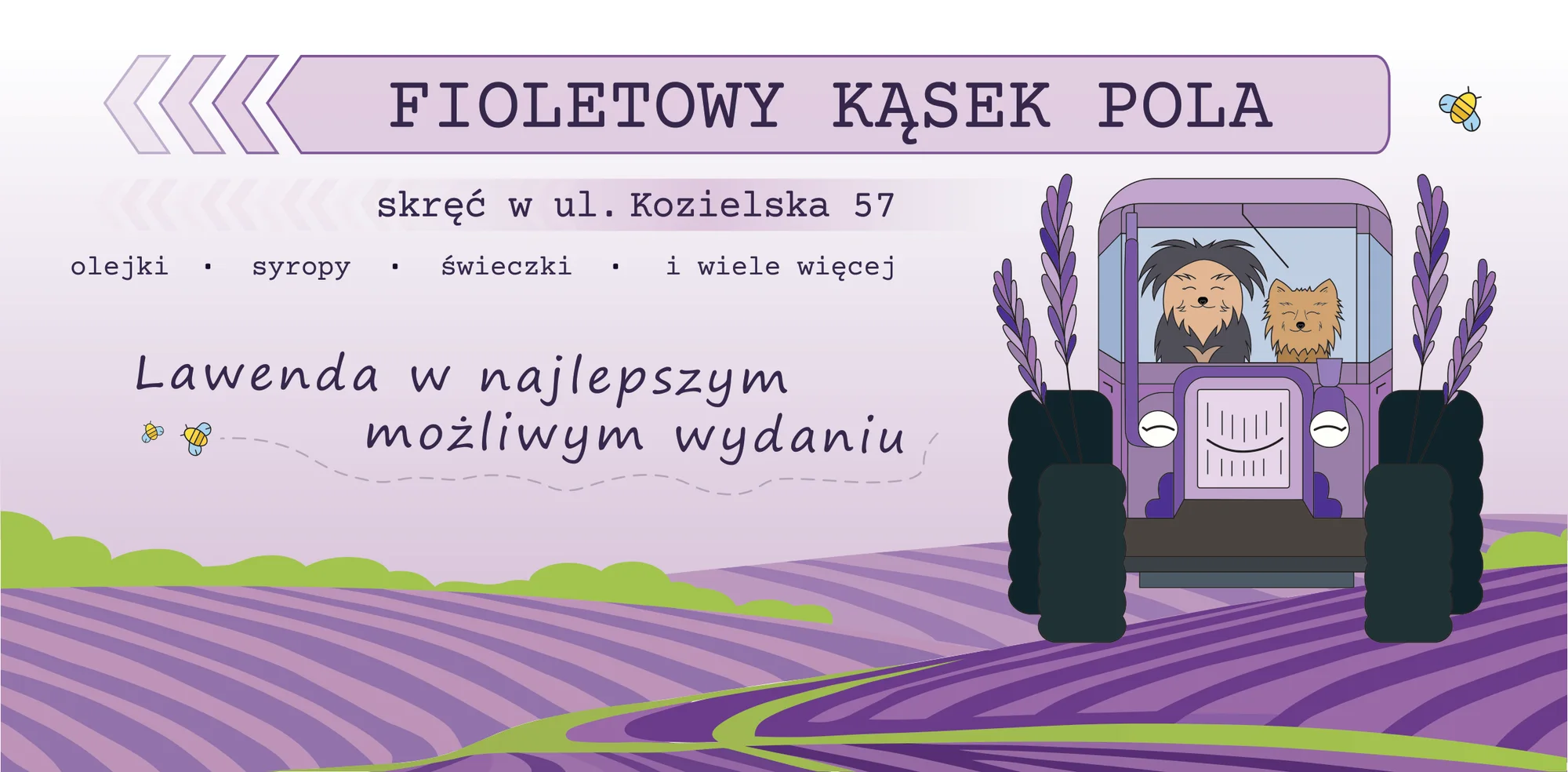 Marka Fioletowy Kąsek Pola