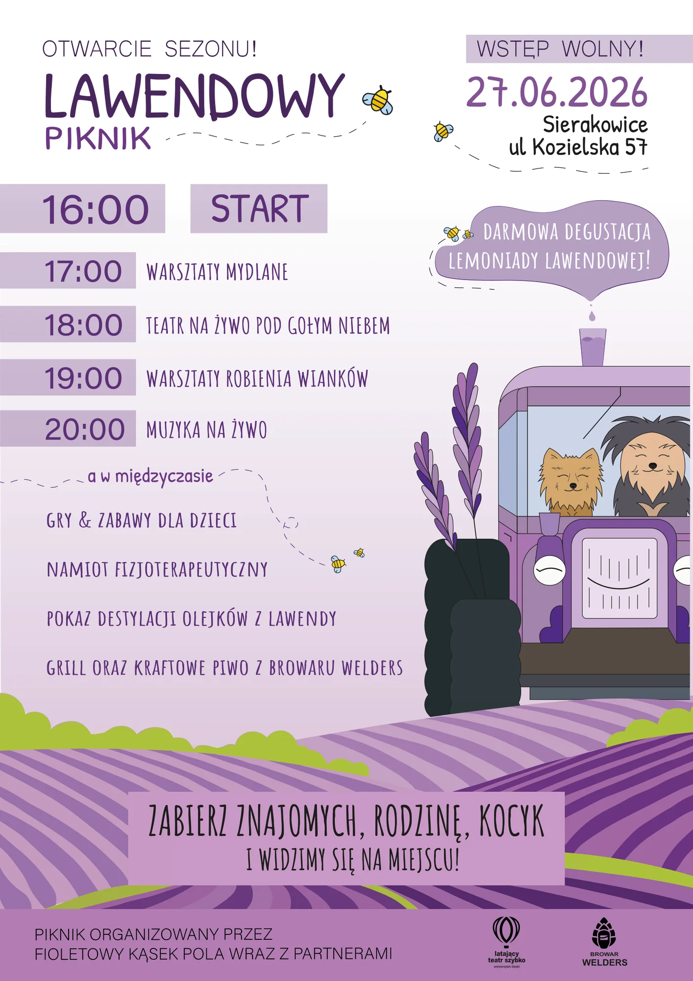 Marka Fioletowy Kąsek Pola